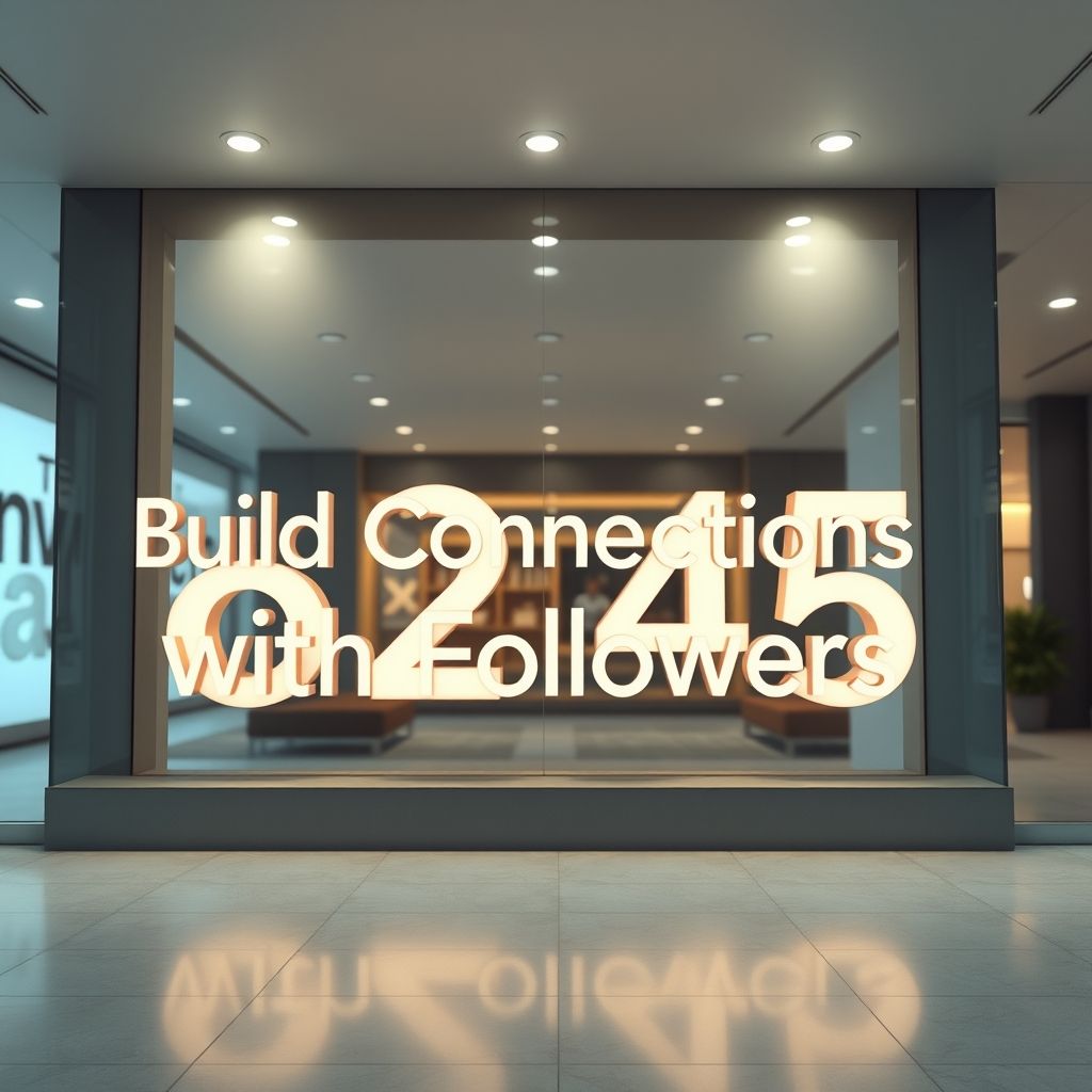 สร้างความสัมพันธ์กับผู้ติดตาม